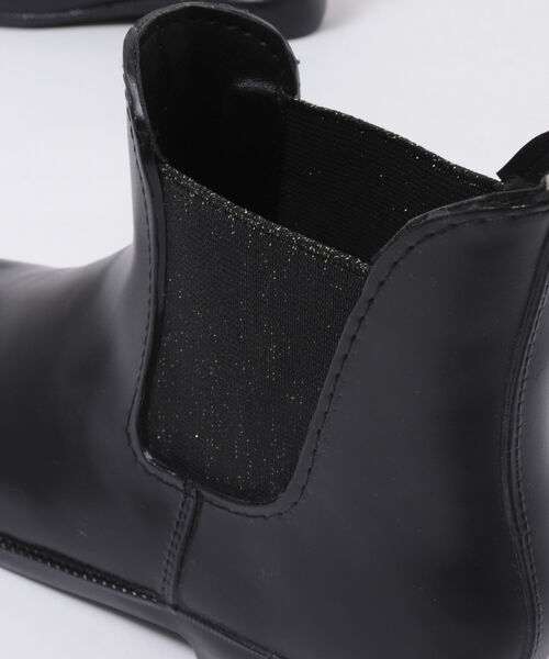 Traditional Weatherwear(トラディショナルウェザーウェア)の「【TRADITIONAL WEATHERWEAR/トラディショナル ウェザーウェア】 SIDE GORE RAIN BOOTS(GLITTER)(ブーツ・レディース・ブラック・38/36/37)」の9枚目の写真