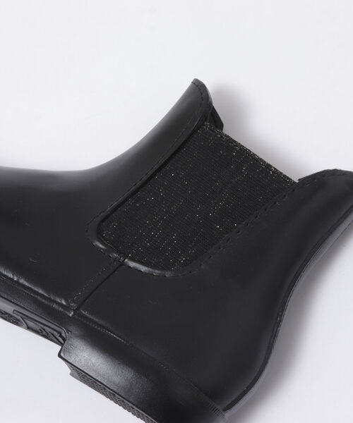 Traditional Weatherwear(トラディショナルウェザーウェア)の「【TRADITIONAL WEATHERWEAR/トラディショナル ウェザーウェア】 SIDE GORE RAIN BOOTS(GLITTER)(ブーツ・レディース・ブラック・38/36/37)」の10枚目の写真