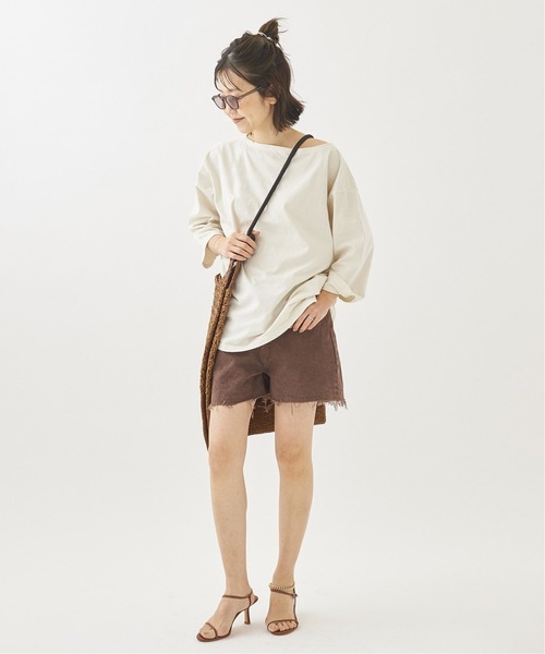 Plage☆Piece dyeバスクシャツ plage（プラージュ）の「Piece dyeバスクシャツ◇（Tシャツ