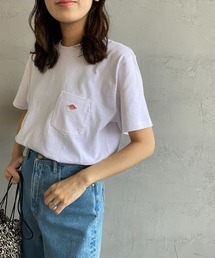 DANTON | [DANTON/ダントン] ワンポイントロゴ クルーネックポケットTシャツ(Tシャツ/カットソー)
