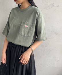 DANTON | [DANTON/ダントン] ワンポイントロゴ クルーネックポケットTシャツ(Tシャツ/カットソー)