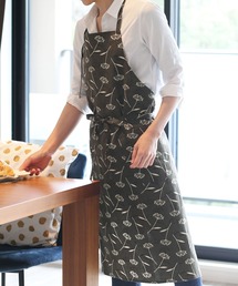 sankyo shokai（サンキョウショウカイ）の「綿麻フラワープリントエプロン日本製（エプロン）」