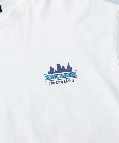 BACK NUMBER（バックナンバー）の「【BACK NUMBER】リファービッシュＴシャツ（Tシャツ/カットソー・メンズ・ライトグレー/パープル/グリーン/ホワイト/ブラック/レッド・L/XL/S/M）」の18枚目の写真