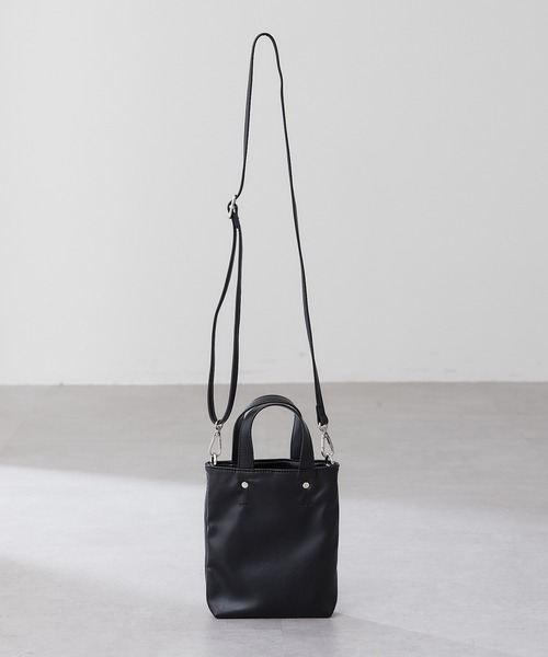 CIAOPANIC TYPY（チャオパニックティピー）の「■ステッチ2wayバッグ（ショルダーバッグ・レディース・ブラック/シルバー/グレー系その他・ONE SIZE）」の7枚目の写真