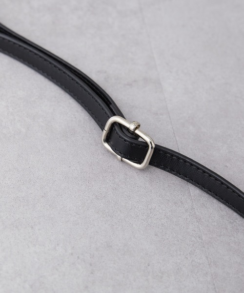 CIAOPANIC TYPY（チャオパニックティピー）の「■ステッチ2wayバッグ（ショルダーバッグ・レディース・ブラック/シルバー/グレー系その他・ONE SIZE）」の6枚目の写真