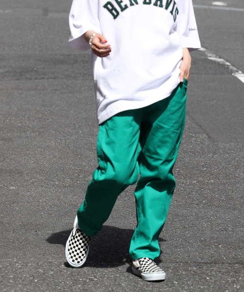 BEN DAVIS（ベンデイビス）の「【BEN DAVIS】ワークパンツ（その他パンツ・メンズ・レッド/ロイヤルブルー/ホワイト×レッド/イエロー/ブラック×グレー/グリーン/ブラック/ホワイト×ブラック・XL/S/L/M）」の5枚目の写真