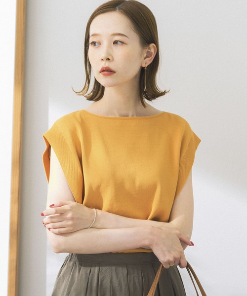URBAN RESEARCH ROSSO - URBAN RESEARCH ROSSO  片畦ニットプルオーバー 新品/ URBAN RESEARCH ROSSO / 片畦ニットプルオーバー