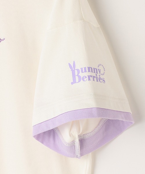 メゾピアノジュニア バニーベリーズ半袖Tシャツ   160 mezzo piano Junior（メゾピアノジュニア）の「バニーベリーズ