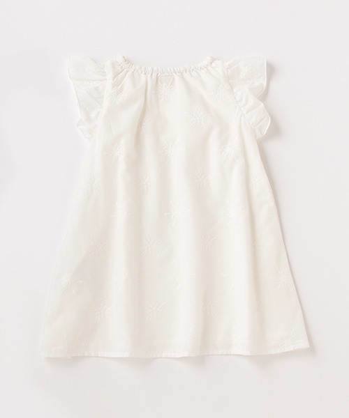 petit main（プティマイン）の「クロシェ編みレースワンピース