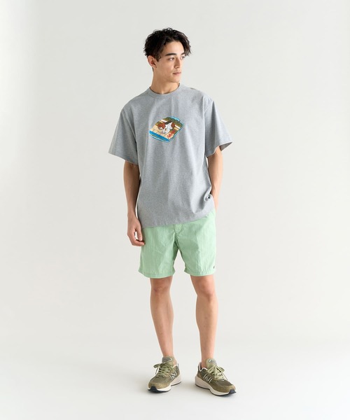 NANGA（ナンガ）の「NYLON TUSSER EASY SHORTS/ナイロンタッサーイージーショーツ（その他パンツ・メンズ・ブラック/カーキ/イエロー/ブルー/アイボリー/モカ/グレー/オレンジ/ライム/ライトブルー/ライトグリーン/ラベンダー・S/M/L/XL）」の22枚目の写真