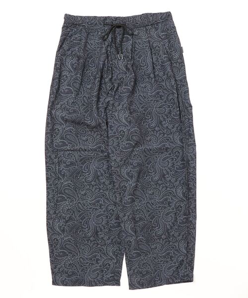 Naive magic（ナイーブマジック）の「NAIVE MAGIC 接触冷感とろみ素材 レトロ総柄バル－ンパンツ（その他パンツ・メンズ・ホワイト/ブラック/グリーン/アイボリー・M/L）」の16枚目の写真