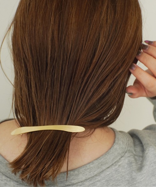 Port(ポート)の「メタル ロング プレート バレッタ_(バレッタ/ヘアクリップ・レディース・シルバー/ゴールド/シルバー系その他/ゴールド系その他/シルバー系その他2/シルバー系その他3/ゴールド系その他2/ゴールド系その他3・FREE)」の20枚目の写真