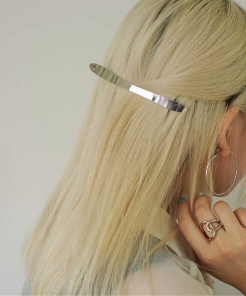 Port(ポート)の「メタル ロング プレート バレッタ_(バレッタ/ヘアクリップ・レディース・シルバー/ゴールド/シルバー系その他/ゴールド系その他/シルバー系その他2/シルバー系その他3/ゴールド系その他2/ゴールド系その他3・FREE)」の10枚目の写真