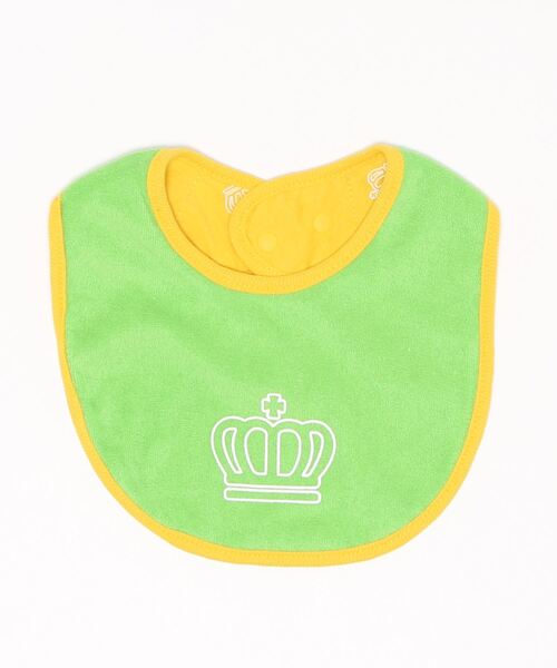 BABYDOLL（ベビードール）の「リバーシブルスタイ 7179（スタイ/よだれかけ・キッズ・マスタード/ホワイト/フューシャピンク/パープル/ブラック系3/ブラック×ホワイト/ピンク/ライトブルー/ブラック系1/ベージュ/ブラック系2/ベビーピンク・ONE SIZE）」の18枚目の写真