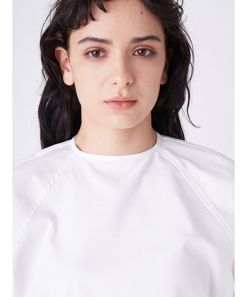 Mila Owen(ミラオーウェン)の「ラグランフレアスリーブチュニック(チュニック・レディース・ホワイト/ブラウン・0/1)」の8枚目の写真