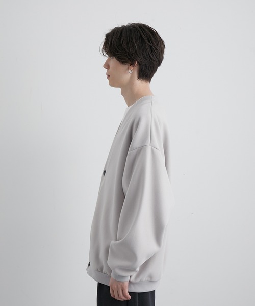 JUNRED(ジュンレッド)の「ウーリータッチワイドバルーンカーディガン(カーディガン/ボレロ・メンズ・ブラック/ダークグリーン/ホワイト系その他4・S/M/L)」の17枚目の写真