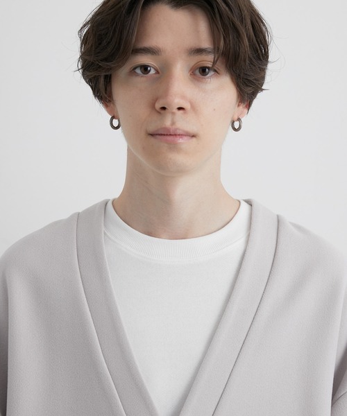 JUNRED(ジュンレッド)の「ウーリータッチワイドバルーンカーディガン(カーディガン/ボレロ・メンズ・ブラック/ダークグリーン/ホワイト系その他4・S/M/L)」の19枚目の写真