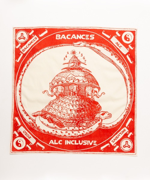 AlexanderLeeChang(アレキサンダーリーチャン)の「BACANCES ALL INCLUSIVE×AlexanderLeeChang/バカンス・オールインクルーシブ×アレキサンダーリーチャン BLC BANDANA(バンダナ/スカーフ・メンズ・ネイビー/グリーン/バーガンディー・ONE SIZE)」の11枚目の写真