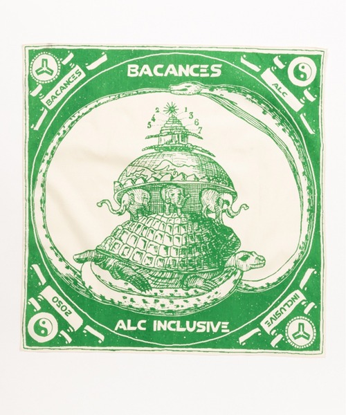 AlexanderLeeChang(アレキサンダーリーチャン)の「BACANCES ALL INCLUSIVE×AlexanderLeeChang/バカンス・オールインクルーシブ×アレキサンダーリーチャン BLC BANDANA(バンダナ/スカーフ・メンズ・ネイビー/グリーン/バーガンディー・ONE SIZE)」の10枚目の写真