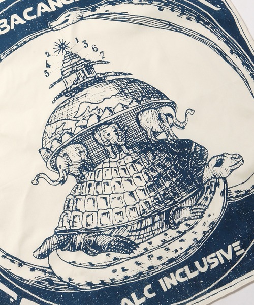 AlexanderLeeChang(アレキサンダーリーチャン)の「BACANCES ALL INCLUSIVE×AlexanderLeeChang/バカンス・オールインクルーシブ×アレキサンダーリーチャン BLC BANDANA(バンダナ/スカーフ・メンズ・ネイビー/グリーン/バーガンディー・ONE SIZE)」の16枚目の写真