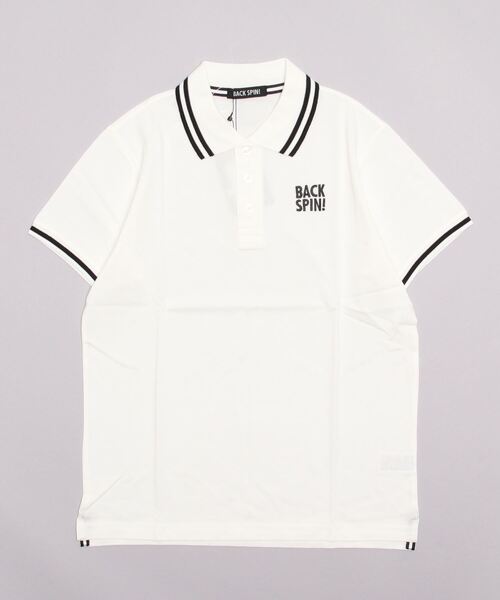 BACK SPIN!GOLF/バックスピンゴルフ/ロゴポロシャツ