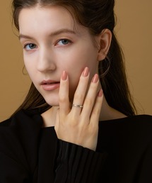 K10サファイア／クォーツ／シェルリング（リング）｜agete