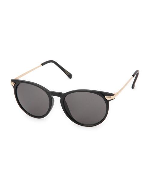 Another Edition（アナザーエディション）の「ボストンコンビサングラス/ AE BOSTON COMBI SGLS（サングラス・レディース・ブラック/ナチュラル/その他1・フリー）」の2枚目の写真