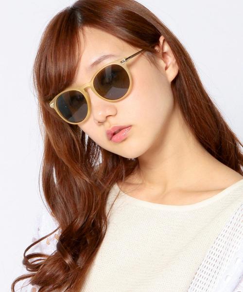 Another Edition（アナザーエディション）の「ボストンコンビサングラス/ AE BOSTON COMBI SGLS（サングラス・レディース・ブラック/ナチュラル/その他1・フリー）」の11枚目の写真