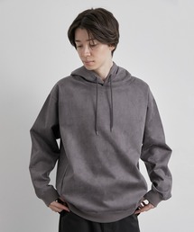 マシュマロスウェードプルパーカー