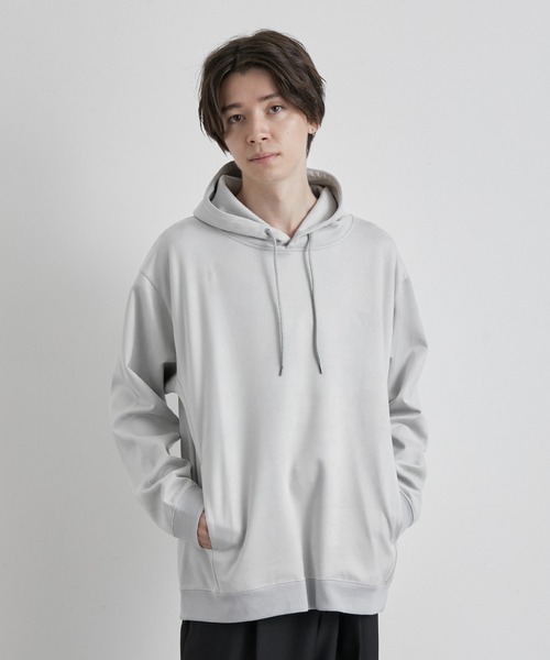 JUNRED(ジュンレッド)の「マシュマロスウェードプルパーカー(パーカー・メンズ・チャコールグレー/ライトグレー/ブルー系その他4・LL/M/L)」の7枚目の写真