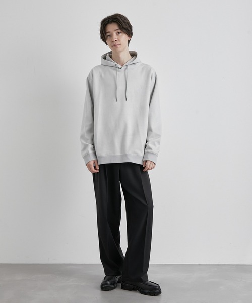 JUNRED(ジュンレッド)の「マシュマロスウェードプルパーカー(パーカー・メンズ・チャコールグレー/ライトグレー/ブルー系その他4・LL/M/L)」の5枚目の写真