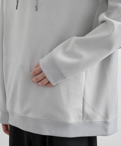 JUNRED(ジュンレッド)の「マシュマロスウェードプルパーカー(パーカー・メンズ・チャコールグレー/ライトグレー/ブルー系その他4・LL/M/L)」の16枚目の写真