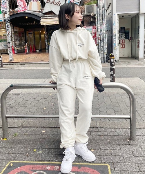 Heather(ヘザー)の「HOLiCスウェットパンツ 164315(スウェットパンツ・レディース・スミクロ/オフホワイト/ブラック・M/XL)」の15枚目の写真