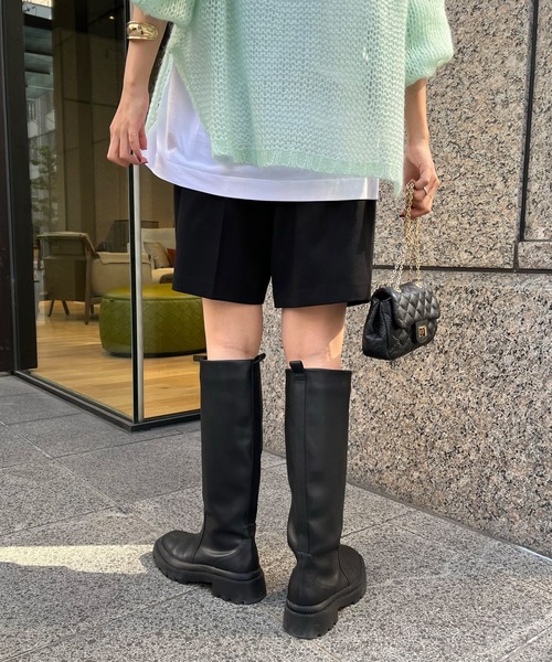 DouDou（ドゥドゥ）の「NEWカルゼショートパンツ（その他パンツ・レディース・ブラック/キャメル/グレー・FREE）」の12枚目の写真