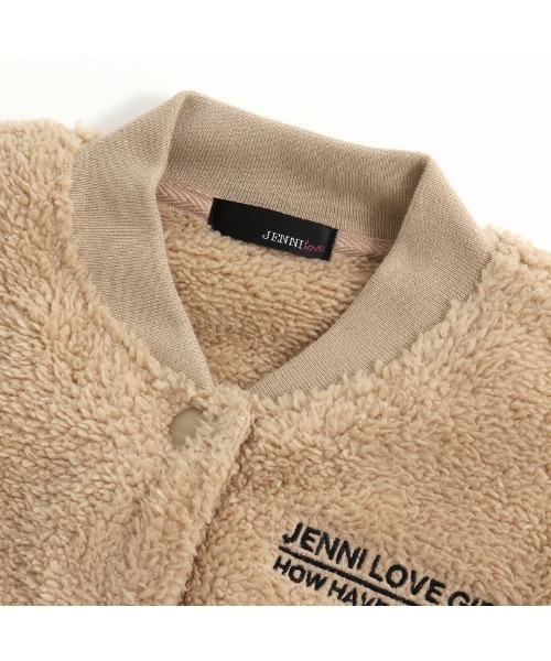 JENNI love（ジェニィラブ）の「防風ボアブルゾン（ブルゾン・キッズ・ベージュ/ブラック/ラベンダー・150cm/160cm/130cm/140cm）」の14枚目の写真