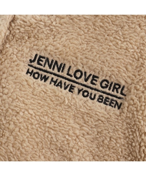 JENNI love（ジェニィラブ）の「防風ボアブルゾン（ブルゾン・キッズ・ベージュ/ブラック/ラベンダー・150cm/160cm/130cm/140cm）」の15枚目の写真