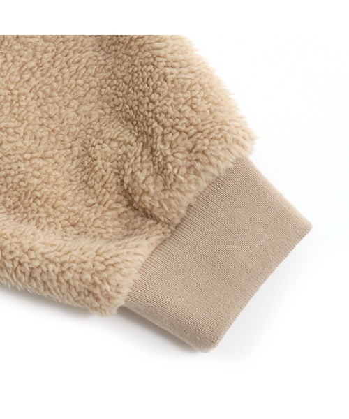 JENNI love（ジェニィラブ）の「防風ボアブルゾン（ブルゾン・キッズ・ベージュ/ブラック/ラベンダー・150cm/160cm/130cm/140cm）」の19枚目の写真