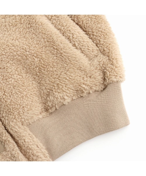 JENNI love（ジェニィラブ）の「防風ボアブルゾン（ブルゾン・キッズ・ベージュ/ブラック/ラベンダー・150cm/160cm/130cm/140cm）」の22枚目の写真