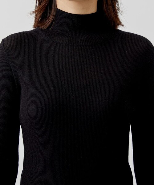 city（シティ）の「【CITY】ピュアカシミヤウォッシャブルニット［洗える］（ニット/セーター・レディース・ブラック/ブルー/アイボリー/マスタード・FREE）」の7枚目の写真