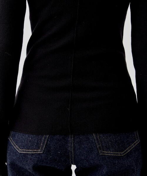 city（シティ）の「【CITY】ピュアカシミヤウォッシャブルニット［洗える］（ニット/セーター・レディース・ブラック/ブルー/アイボリー/マスタード・FREE）」の13枚目の写真