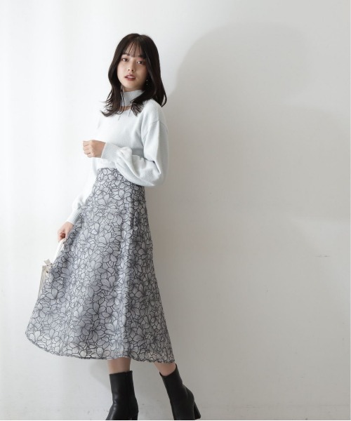 PROPORTION BODY DRESSING（プロポーションボディドレッシング）の「2Wayミニフェザーチェーンニット / 1212270027（ニット/セーター・レディース・ブラウン/ライトグリーン/ホワイト系その他・SMALL/MEDIUM）」の9枚目の写真