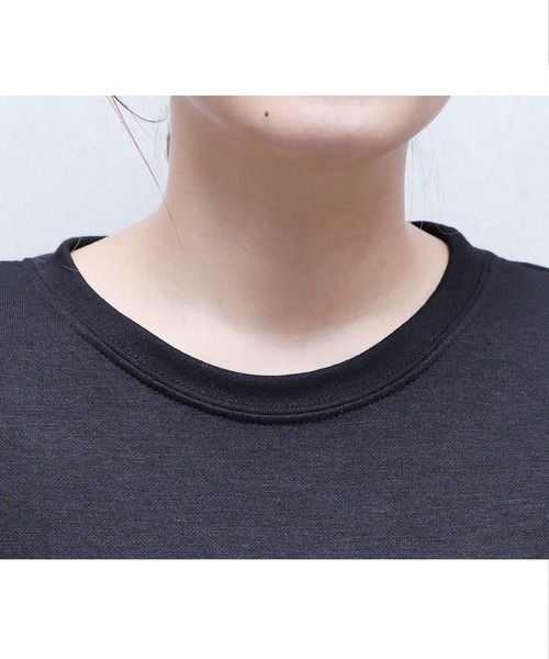reca(レカ)の「ショート丈ロゴプルオーバー(Tシャツ/カットソー・レディース・ブラック/カーキ/オートミール・FREE)」の15枚目の写真