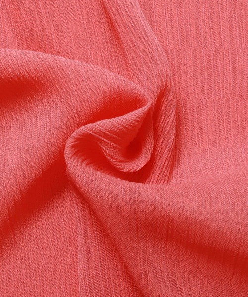 hunch(ハンチ)の「無地シャーリングネックブラウス(シャツ/ブラウス・レディース・オフホワイト/グレー/ピンク・FREE)」の14枚目の写真