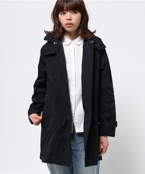 OUTLET(アウトレット)の「【Ciaopanic】メモリー二重織リ取リ外シフード付キ(ブルゾン・レディース・ネイビー/ベージュ/レッド・FREE)」の1枚目の写真