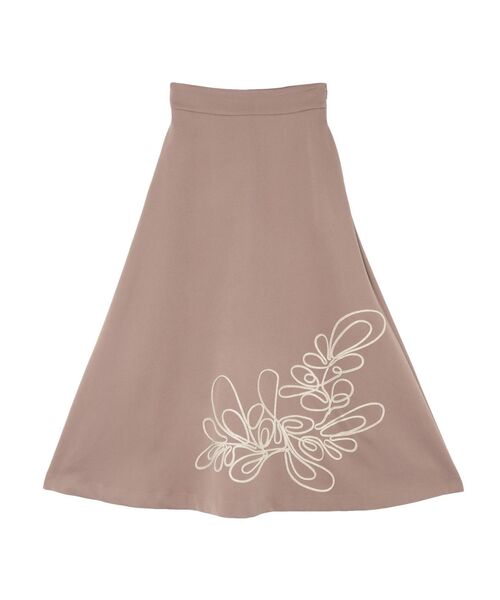 LAGUNAMOON（ラグナムーン）の「テープエンブロイダリーフレアースカート（スカート・レディース・アイボリー/ベージュ・SMALL/MEDIUM）」の16枚目の写真