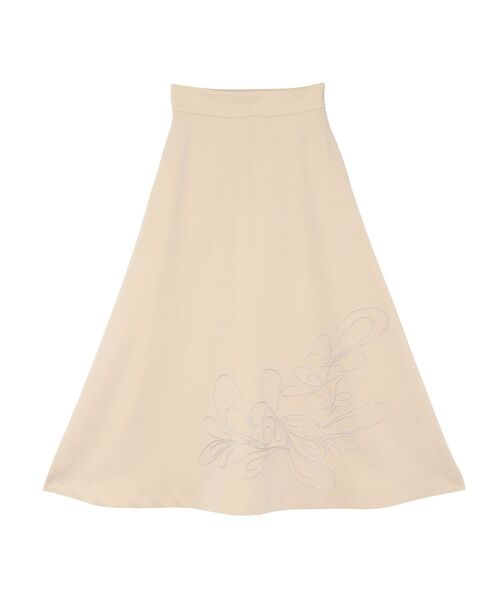 LAGUNAMOON（ラグナムーン）の「テープエンブロイダリーフレアースカート（スカート・レディース・アイボリー/ベージュ・SMALL/MEDIUM）」の13枚目の写真
