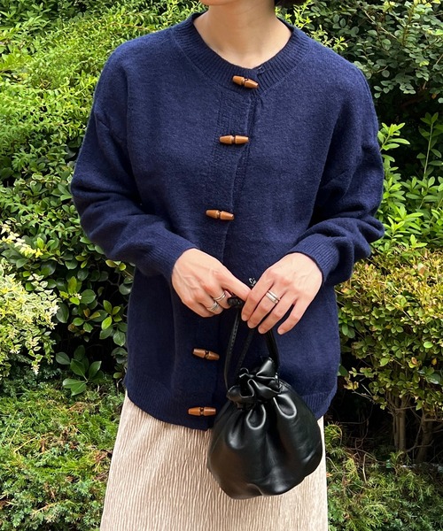 セール】トグルボタンニットカーディガン（カーディガン/ボレロ