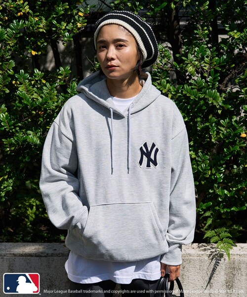 【美品】MLB NY ボアパーカー　フリース　M 楽天市場】NEWERA ニューエラ パーカー ボアフリース AP MLB