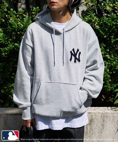 MLB ニューヨーク ロゴ スウェットパーカー　MLB正規品　新品 楽天市場】MLB ニューヨークヤンキース パーカー ブランド