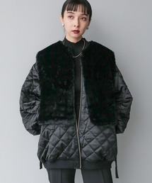 HARE | リバーシブルファーベストMA-1(HARE)(MA-1)